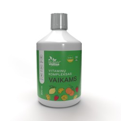 Raw Powders Vitaminų kompleksas Vaikams 500 ml (Vitaminai vaikams su skoniu) 